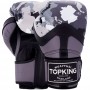 Top King "Camouflage" Боксерские Перчатки Тайский Бокс Gray